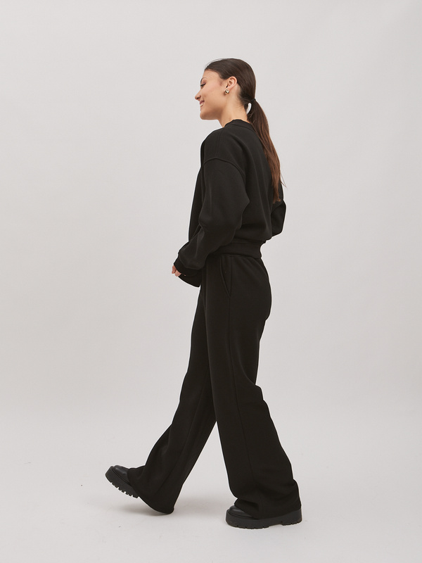 Dresy damskie ocieplane CUDDLE- czarne