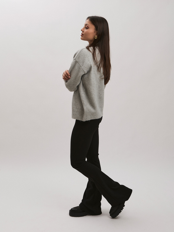 Sweter damski LUNA- szary