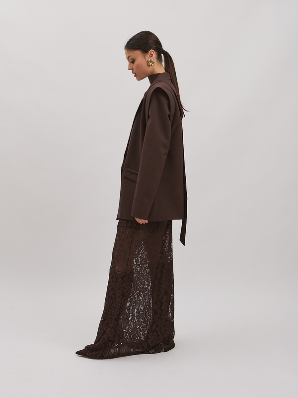 Marynarka damska ICON – brązowa