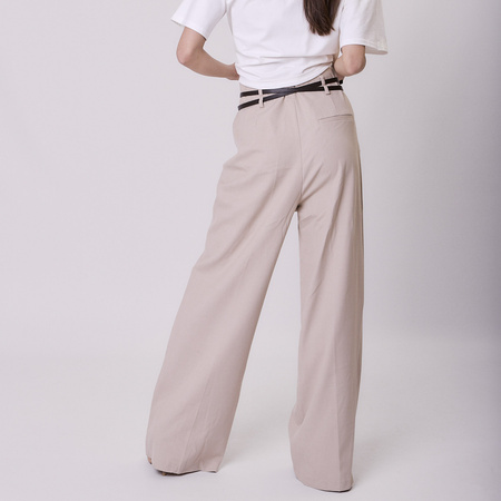 Spodnie damskie beżowe CRUZ