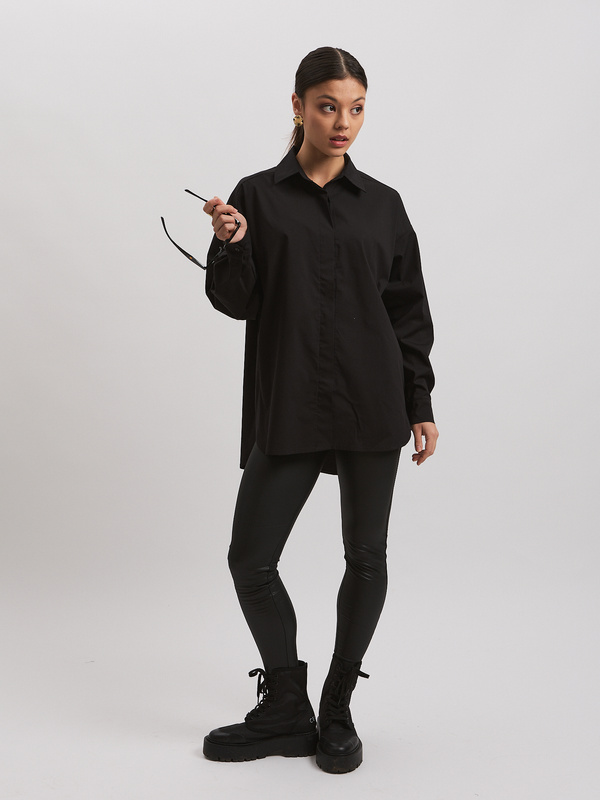 Koszula damska LEA – czarna