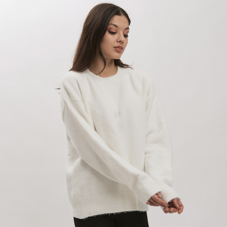 Sweter damski LUNA- kremowy