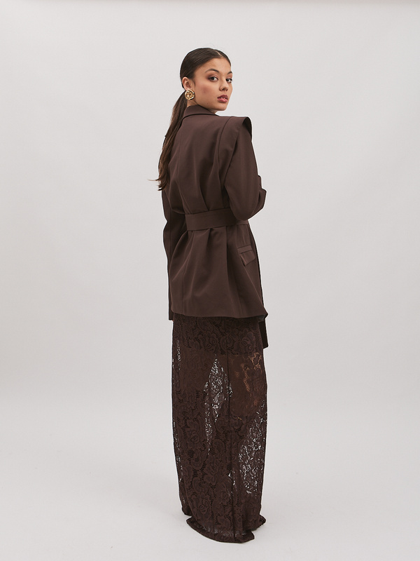 Marynarka damska ICON – brązowa