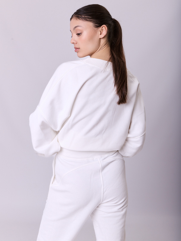 Komplet dresowy damski FRAME- biały