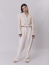 Marynarka damska krótka minimalistyczna – LINE COTTON