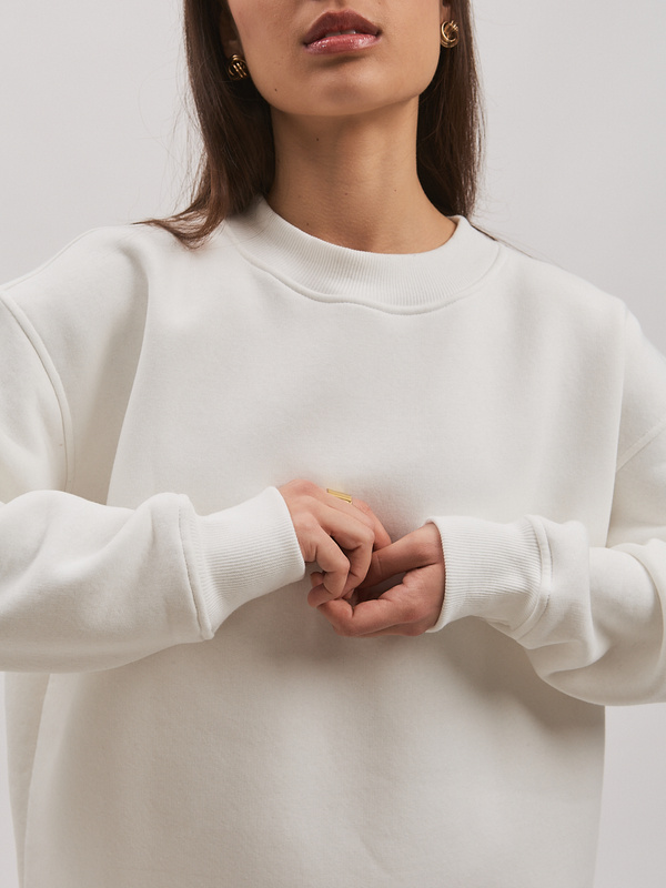 Dresy damskie ocieplane CUDDLE- kremowe