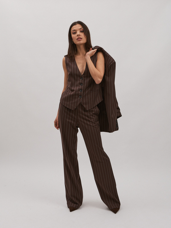 Garnitur TRIO LINE – brązowy