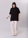 Czarny T-shirt Oversize CLOUD