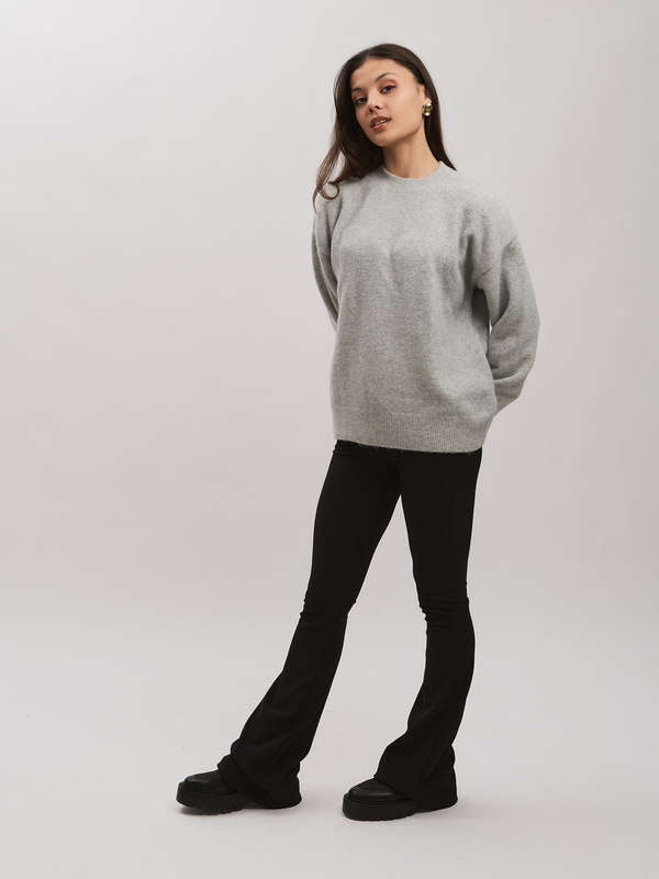 Sweter damski LUNA- szary