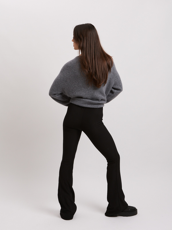 Legginsy dzwony ARIA – czarne