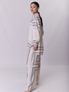 Komplet Geo Grace Kremowy