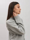 Sweter damski LUNA- szary