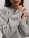 Sweter damski LUNA- szary