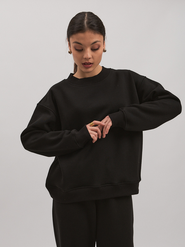 Dresy damskie ocieplane CUDDLE- czarne