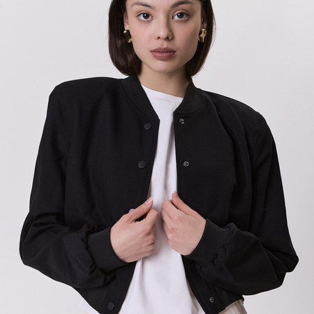 Czarna bomberka damska NOIR EDGE