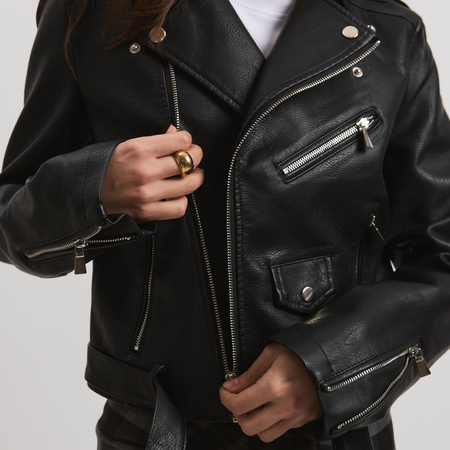 Kurtka damska REBEL – czarna